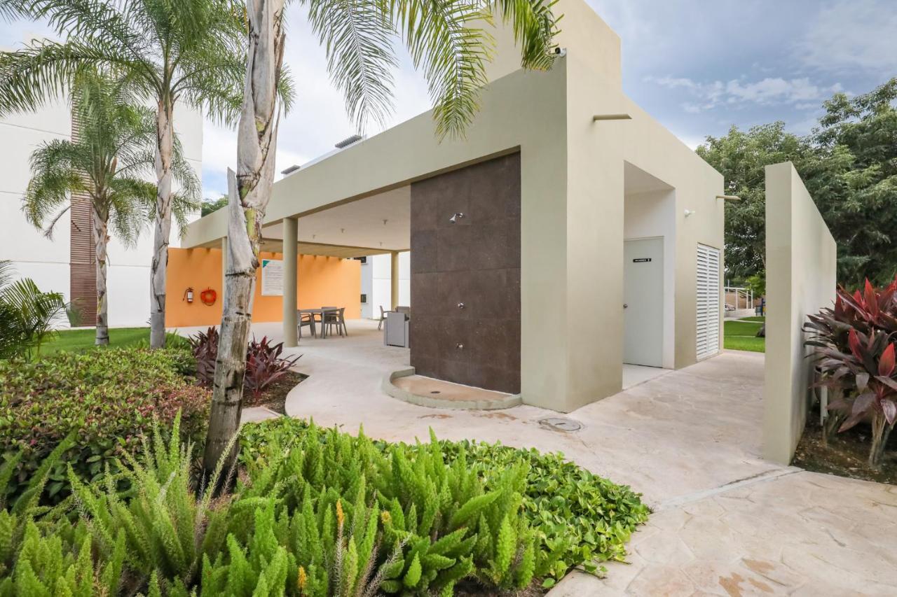 Departamento Lirios Residencial Para 5 Alberca Канкун Экстерьер фото